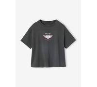 VERTBAUDET T Shirt Fille Imprimé Manches Courtes Coton