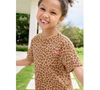 VERTBAUDET T-Shirt Fille imprimé Manches Courtes Léopard 14A