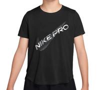 T-shirt fille Nike Pro Dri-FIT Noir 8/10 ans Female