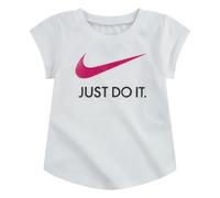 T-shirt fille Nike Swoosh JDI Blanc 6 ans