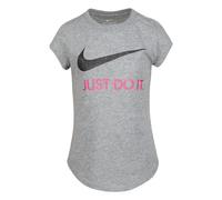 Nike T-shirt bébé fille Swoosh JDI manches courtes Gris 4-5 ans