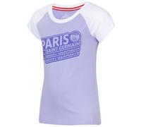 T-shirt Fille - PARIS SAINT GERMAIN - Violet - Manches Courtes - Officiel - Coton 12 ans