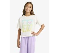 T-shirt fille Roxy Dahlia Blanc 10 ans
