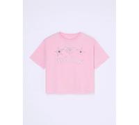 T-shirt fille Roxy Daisyloose Season Rose 8 ans
