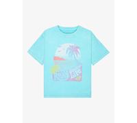 Roxy - Kid's Eveoversize Washed - T-shirt - 14 Years - XL - aqua splash
