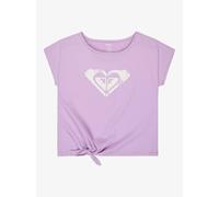 T-shirt fille Roxy Pura Playa Violet 12 ans