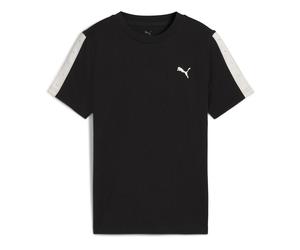 T-shirt Fille Tape Noir 6A