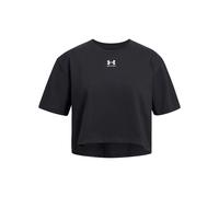 Under Armour T-shirt Rival manches courtes col rond confortable et respirant Noir/Blanc 8 ans YSM