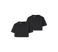 T-shirt fille Urban Classics Kimono (x2) Noir 7/8 ans
