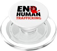 T-Shirt Fin à la traite des êtres Humains PopSockets PopGrip pour MagSafe