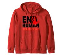 T-Shirt Fin à la traite des êtres Humains Sweat à Capuche