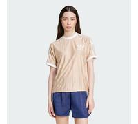 T-shirt fines rayures 3 bandes Adicolor Magic Beige S