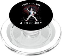 T-Shirt Fireworks Director I Run You Run 4th of July PopSockets PopGrip pour MagSafe