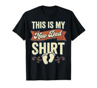 T-Shirt « First Time Father Gifts Expecting This is My New Dad » T-Shirt