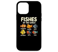 T-Shirt Fishes of The World Poissons du Monde Aquarium Océan Coque pour iPhone 12 Mini