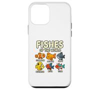 T-Shirt Fishes of The World Poissons du Monde Aquarium Océan Coque pour iPhone 12 Mini