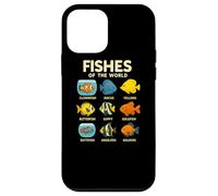 T-Shirt Fishes of The World Poissons du Monde Aquarium Océan Coque pour iPhone 12 Mini
