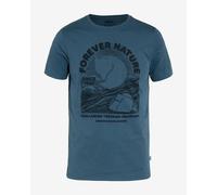 T-shirt Fjällräven Equipment manche courte bleu indigo - S