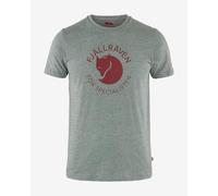 T-shirt Fjällräven Fox manche courte gris rouge - XXL
