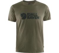 T-shirt Fjällräven Logo Homme Laurel Green S