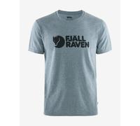 Fjällräven T-shirt Logo Homme manches courtes Uncle Blue/Mélange Taille S