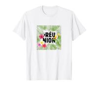 T-shirt fleurs réunion amoureux 974 réunionnaise réunionnais T-Shirt