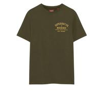 Superdry Workwear Flock Graphic Short Sleeve T-shirt Vert S Homme