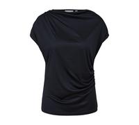 T-shirt fluide en col drapé sophistiquée femme COMMA Bleu 34