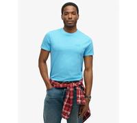 T-shirt fluo Ã logo brodÃ© Superdry Essential Bleu S