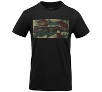 Helikon-Tex T-shirt pour homme (FN FAL), Noir/camouflage rhodésien, Taille L