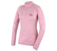 T-shirt fonctionnel en mérinos femme Husky Merow Zip L rose délavé XL