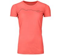 T-shirt fonctionnel femme Ortovox 150 Cool Mountain Ts W Taille: L / Couleur: rose