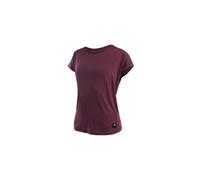 T-shirt fonctionnel femme Sensor Merino Air Traveler Port rouge XL