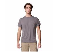 T-shirt fonctionnel homme Columbia Zero Rules™ Light Short sleeve Crew Taille: M / Couleur: gris