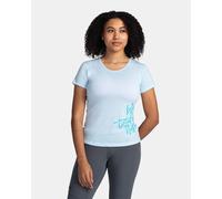 T-shirt fonctionnel pour femmes Kilpi GAROVE-W bleu clair 48