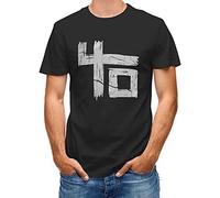 T-Shirt for Indochine Grey T-Shirt Unisex Tee Black L