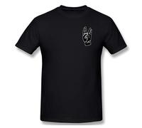 T-Shirt for Men Damso Life 100% Cotton Tees Crewneck Short Sleeve T Shirt 6XL Funny PlSize Clothes Black XL