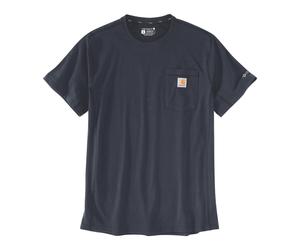 T-shirt Force Pocket Manches Courtes Bleu I26 - CARHARTT - 106652 XL