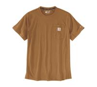 T-shirt Force Pocket Manches Courtes Marron BRN - CARHARTT - 106652 XXXL