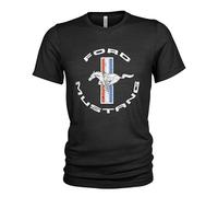 T-shirt Ford Mustang 50 Years USA, Noir , XXXXXL