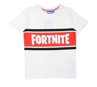 T-shirt Fortnite - FORTNITE - FNT23-1059 S1-14A - Garçon - Blanc - 100% coton - Manches courtes 6 ans