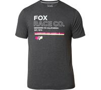 T-shirt FOX ANALOG SS TECH TEE noir chiné XL