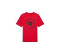 FOX Badge T-shirt jeunesse, rouge, taille XL