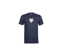 T shirt fox head premium bleu nuit