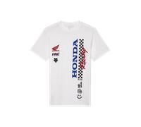 T-Shirt FOX Honda Blanc OptiqueS Blanc Optique