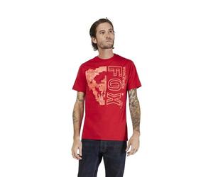 T-Shirt Fox Image Crâne Prem Cardinal XL