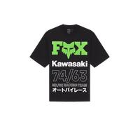T-Shirt FOX Kawasaki Oversized NoirL Noir