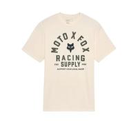 T-Shirt Fox Local Racer Prem Off White L