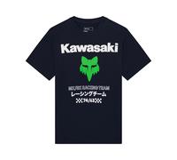 T-shirt Fox Racing Kawasaki Bleu XL