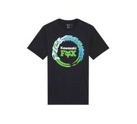 T-shirt Fox Racing Kawasaki noir pour Adulte S